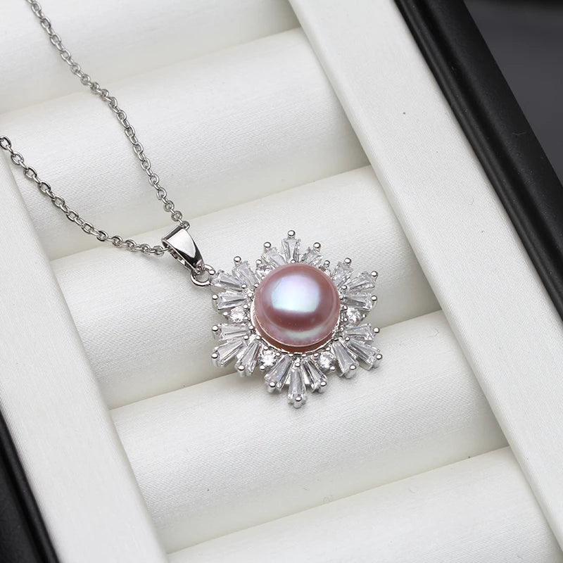 Natural Pearl Pendant , 925 Pearl Pendant Silver