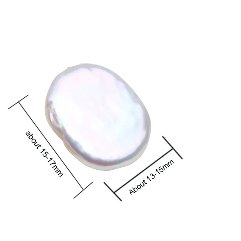 Real Natural Original Large Baroque Pearl Pendant