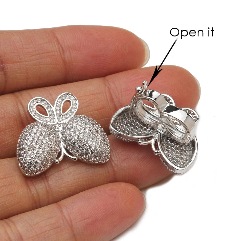 Beautiful Natural Freshwater Pearl Bracelet Necklace Jewelry Clasp Accesorry 925 Sterling Silver Jewelry making