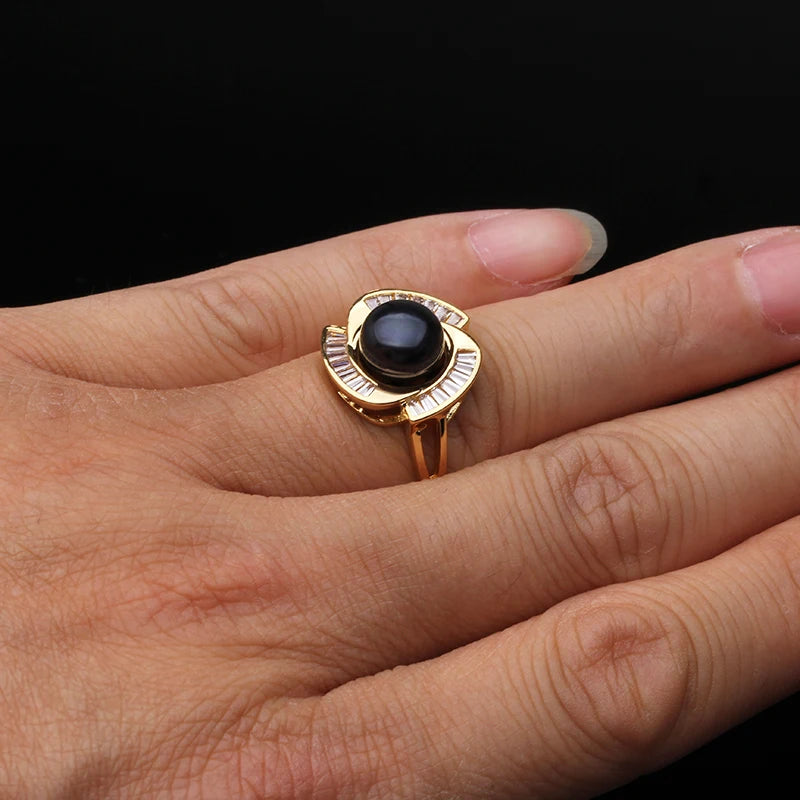 Freshwater Pearl RingsNatural Pearl Ring Adjustable